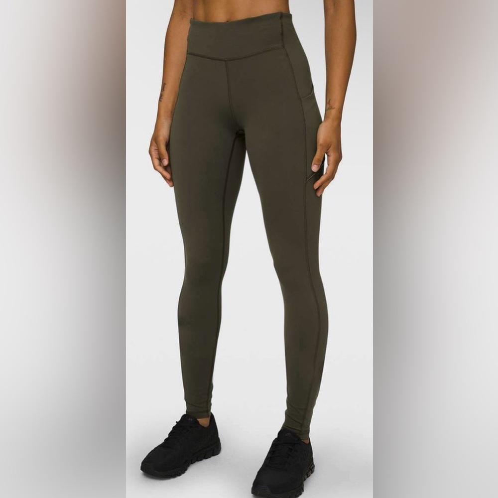 Lululemon Speed Up Tight *Full-On Luxtreme 28" running gym dark olive medium 4